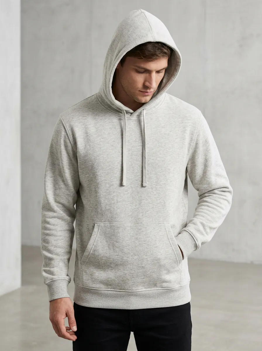 Men's Soft Touch Printed Hoodie