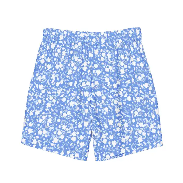 Breathable Floral Print Swim Trunks