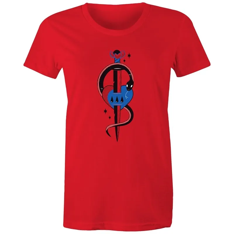 Caduceus Symbol Graphic T-Shirt