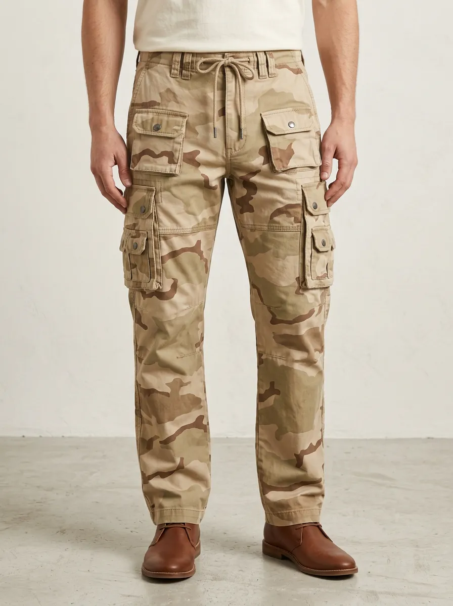 Men's Utility Utility Camouflage Cargo Pants