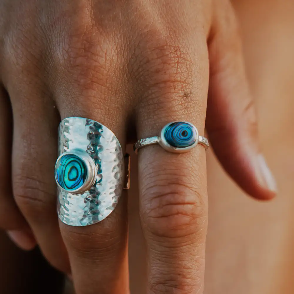Paua Shell Ocean Ring