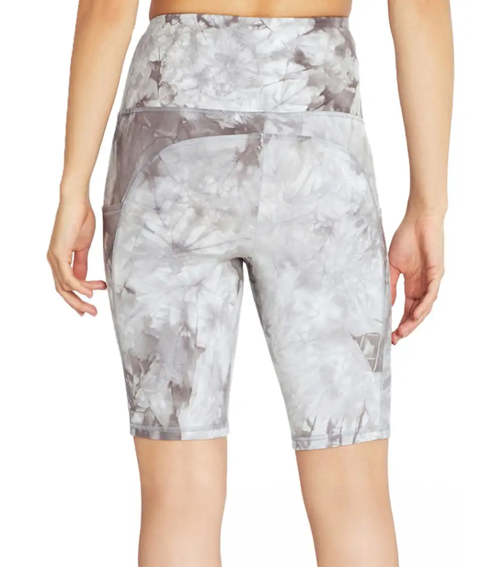 Tie Dye Longline Yoga Shorts