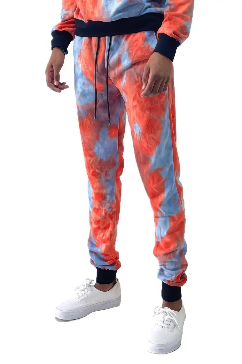 Cotton Tie Dye Sweat Pants