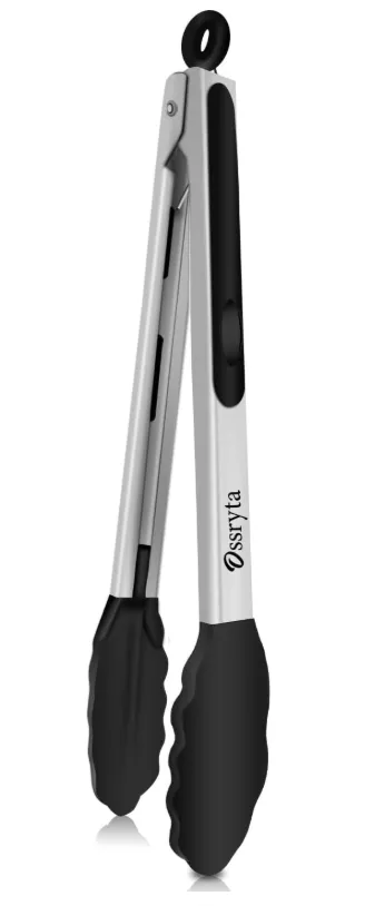 Kitchen Tongs with Silicone Tips