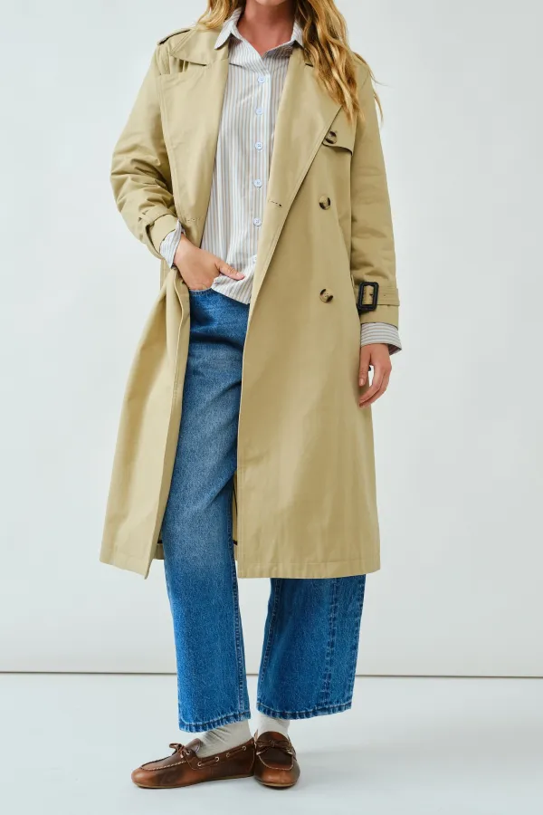 Classic Belted Trench Coat
