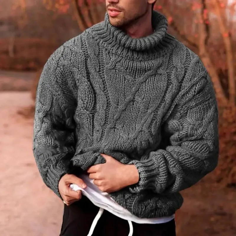 Knit Turtleneck Sweater