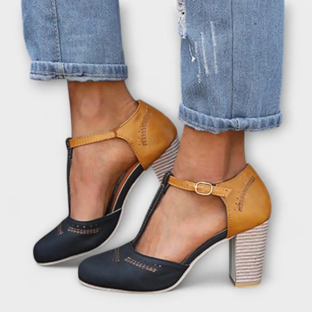 Leather Supportive Classic Pumps