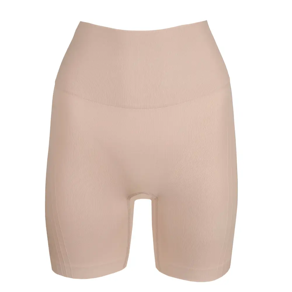 Women's High Waist Seamless Elastic Waistband Cotton Gusset Cotton Soft Fabric Shaping Panty