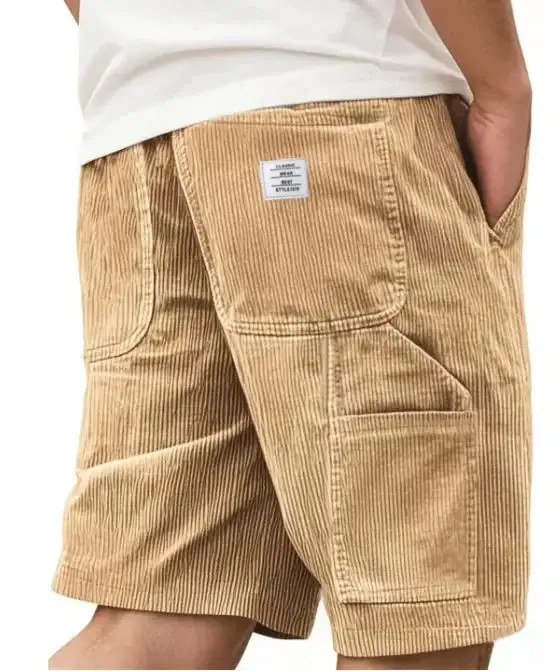 Men's Everyday Roomy Fit Utility Cargo Shorts for Daily Wear