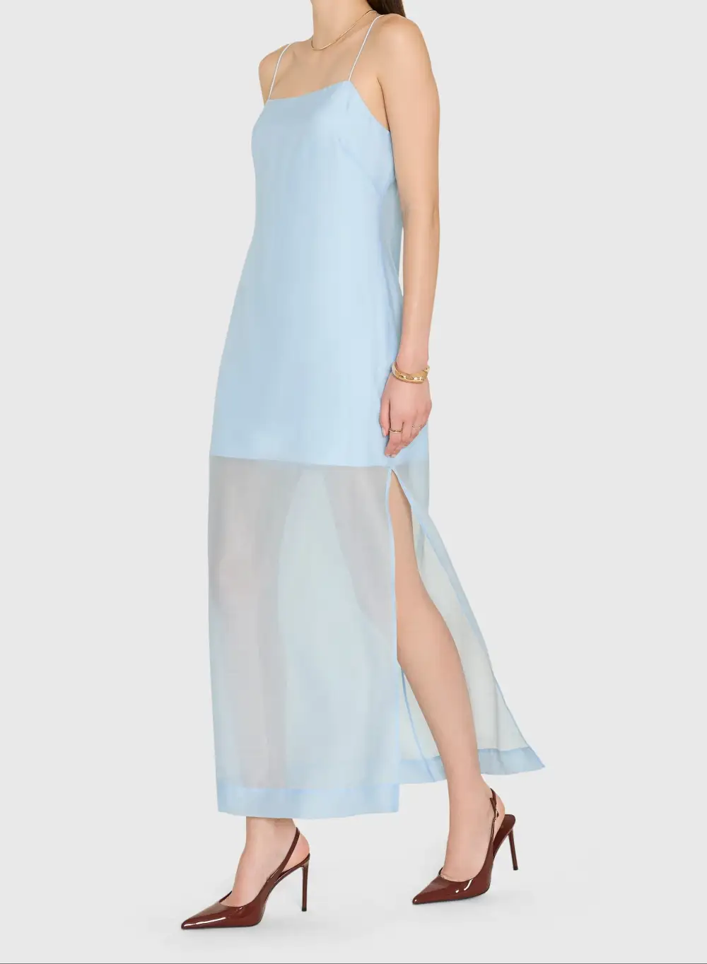 Midi Easy Fit Sleeveless Dress