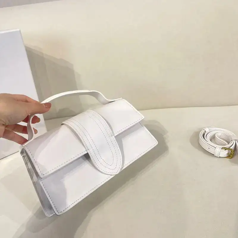 Versatile Designer: Various Handle Square Crossbody Bag
