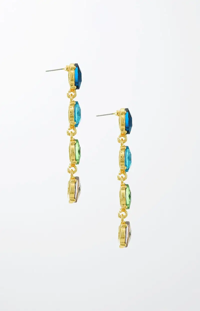 Ettika Four the Money Dangle Earrings