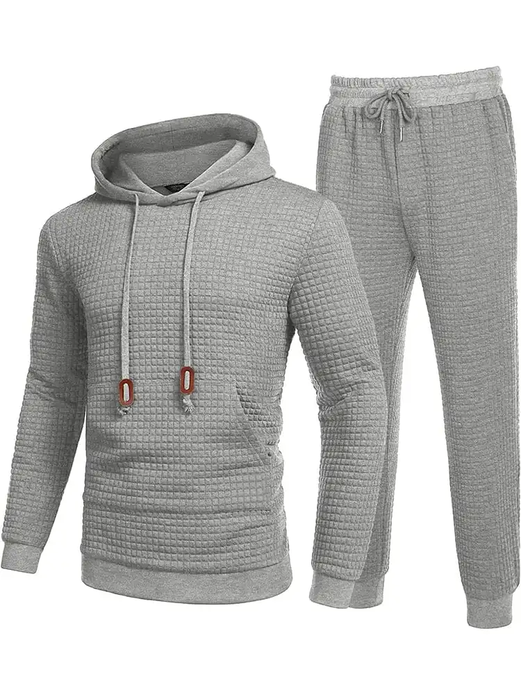 Lightweight Workout Hoodies Sets Sweatsuits