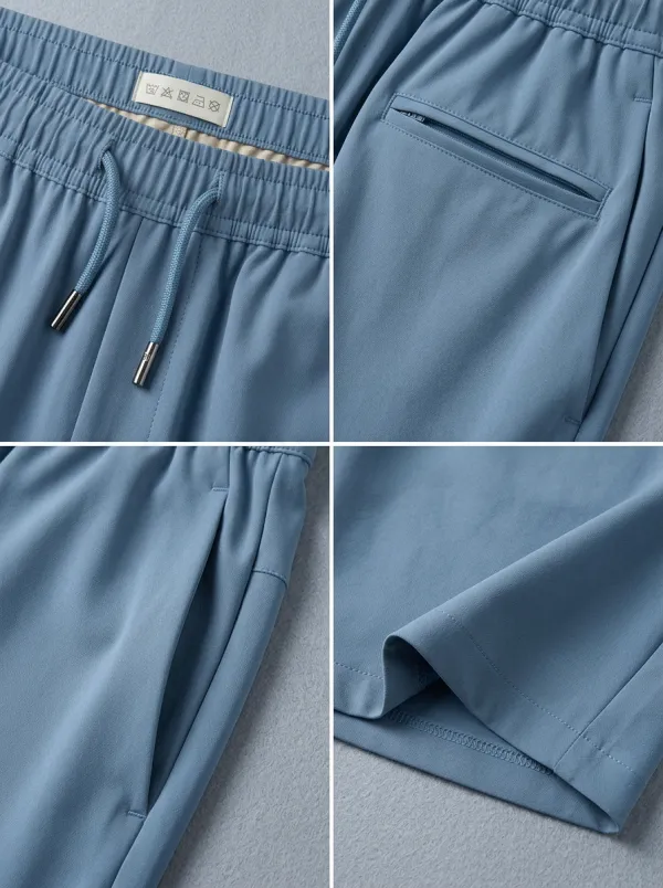 Training-Inspired Ice-Silk Casual Stretch Shorts