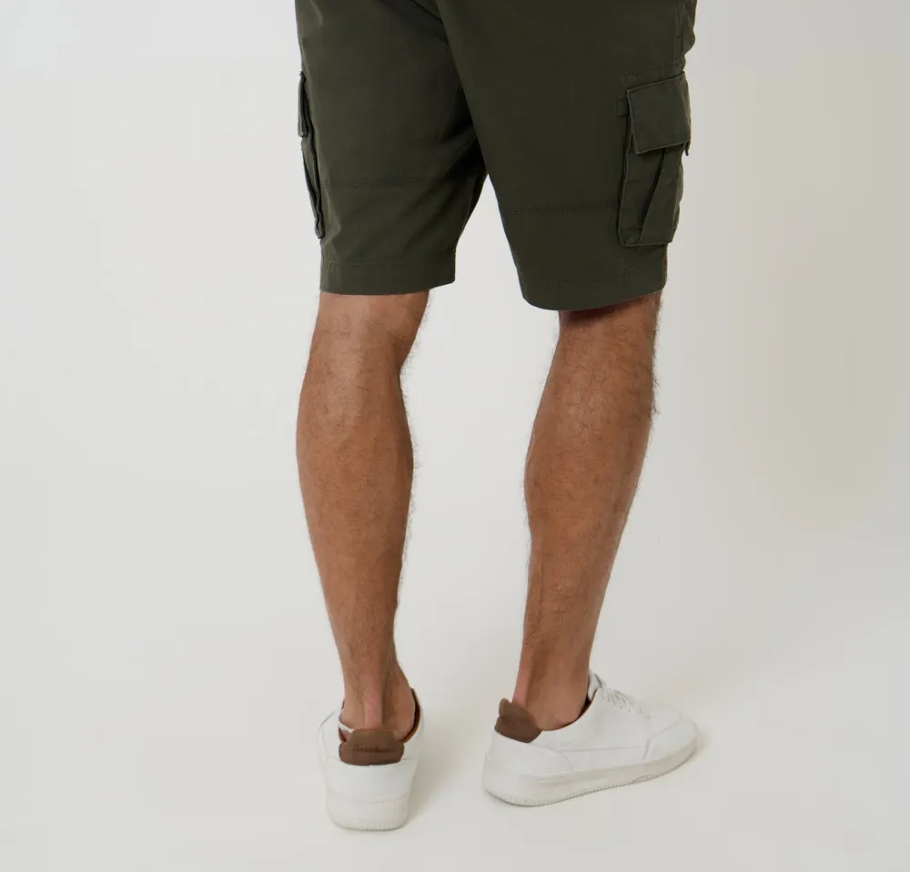 Forest Green Cargo Shorts