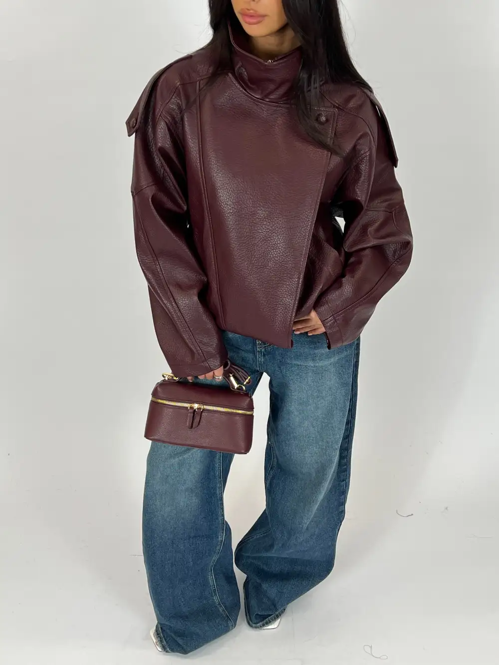 Polished Everyday Leather Jacket