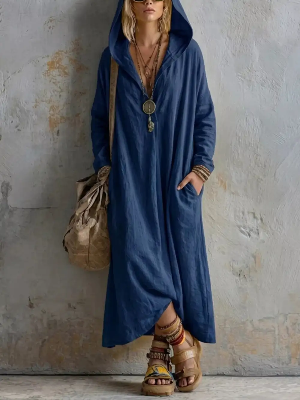 Everyday Long Sleeve Midi Dress