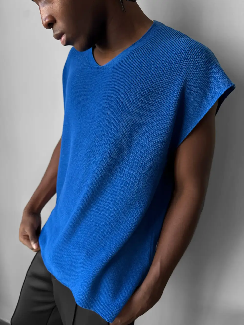Clean Relaxed Knit Tank Top