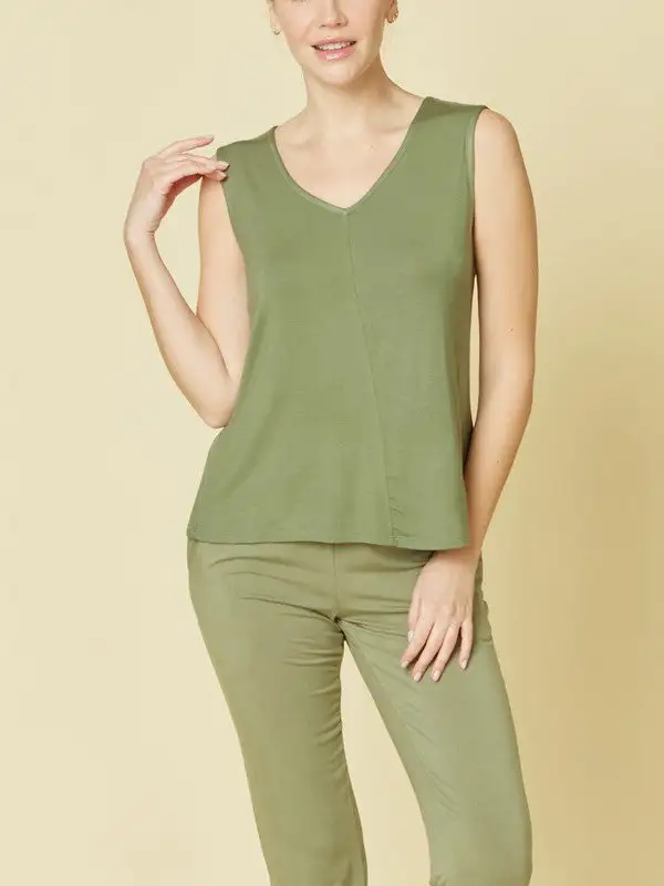 Bamboo Reversible Tank Classic Top