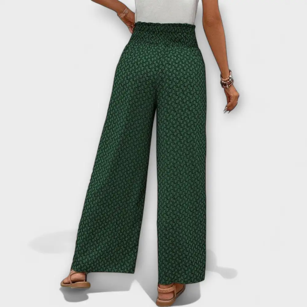 Palazzo Boho High Waist Trousers