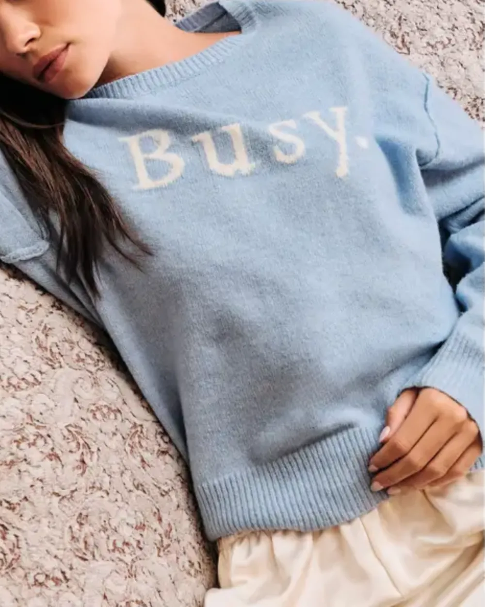 Busy Graphic Sweater