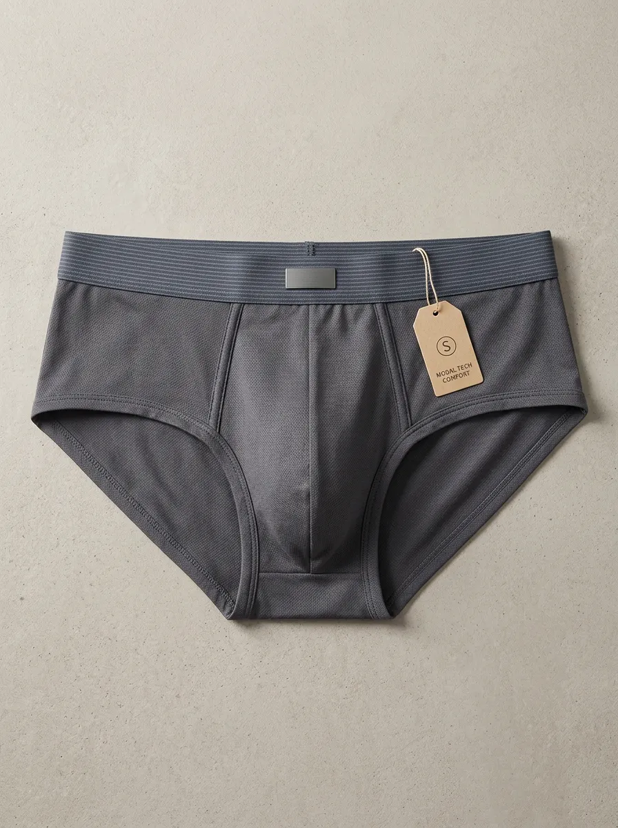 Men's Modal Tech Comfort Textured Boxer Briefs