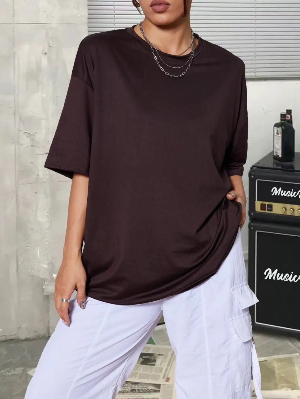 Relaxed Half Sleeve Tee