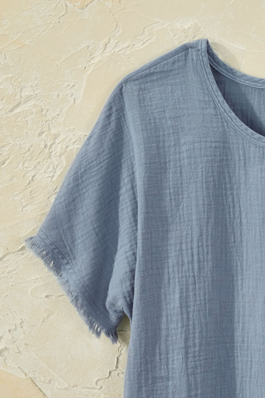 Summer Breeze Gauze Dolman Top