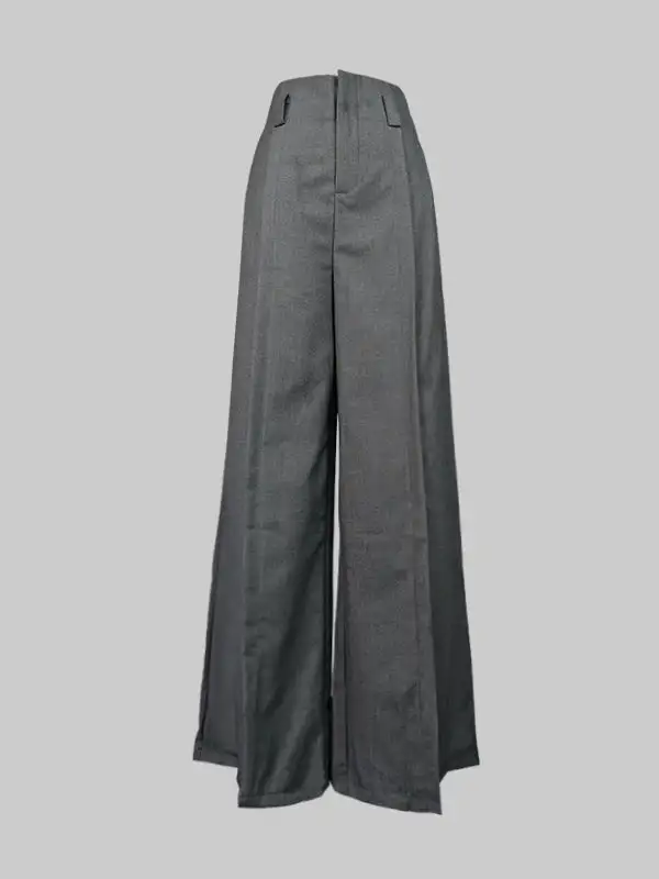 Women's High Waist Pleated Loose Fit Pants