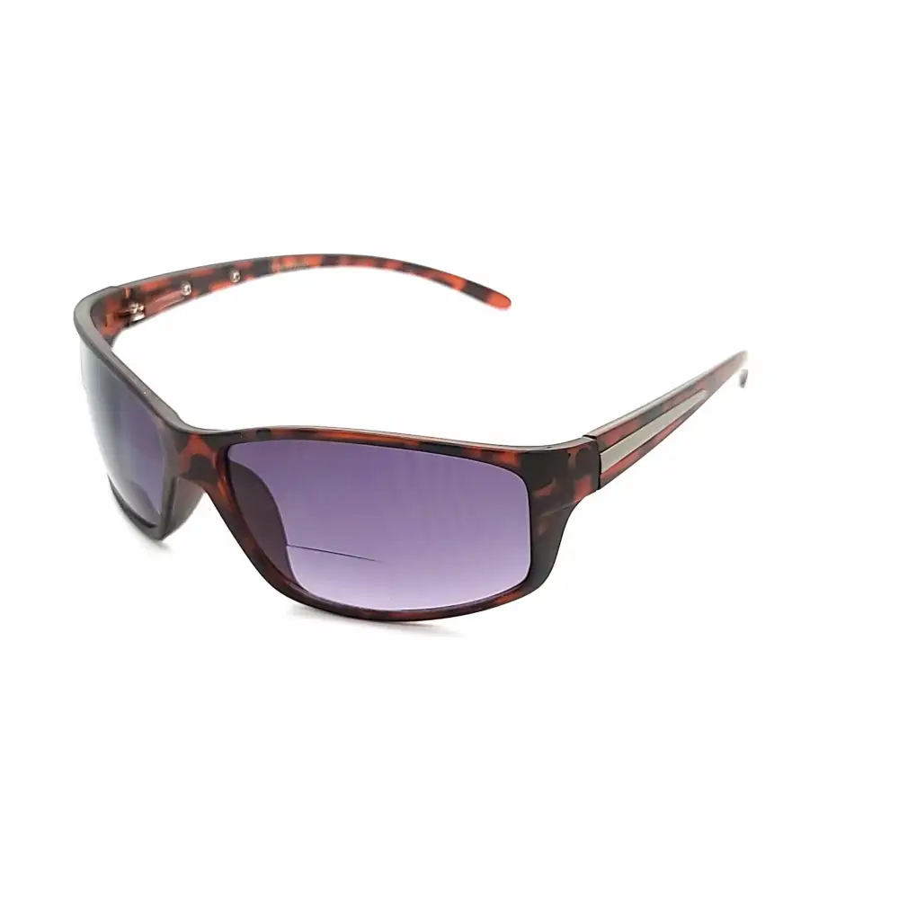 Sport Wrap Bifocal Spring-Hinge Reading Sunglasses