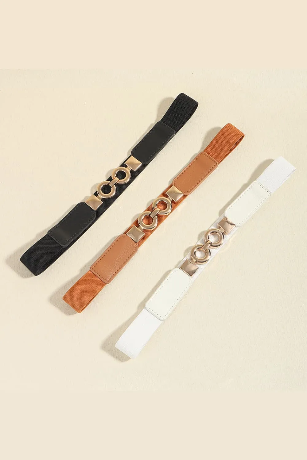 Classic Vegan-Leather Everyday Waist Belt