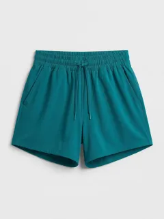 Women's Slant-Pocket Drawstring Casual Shorts