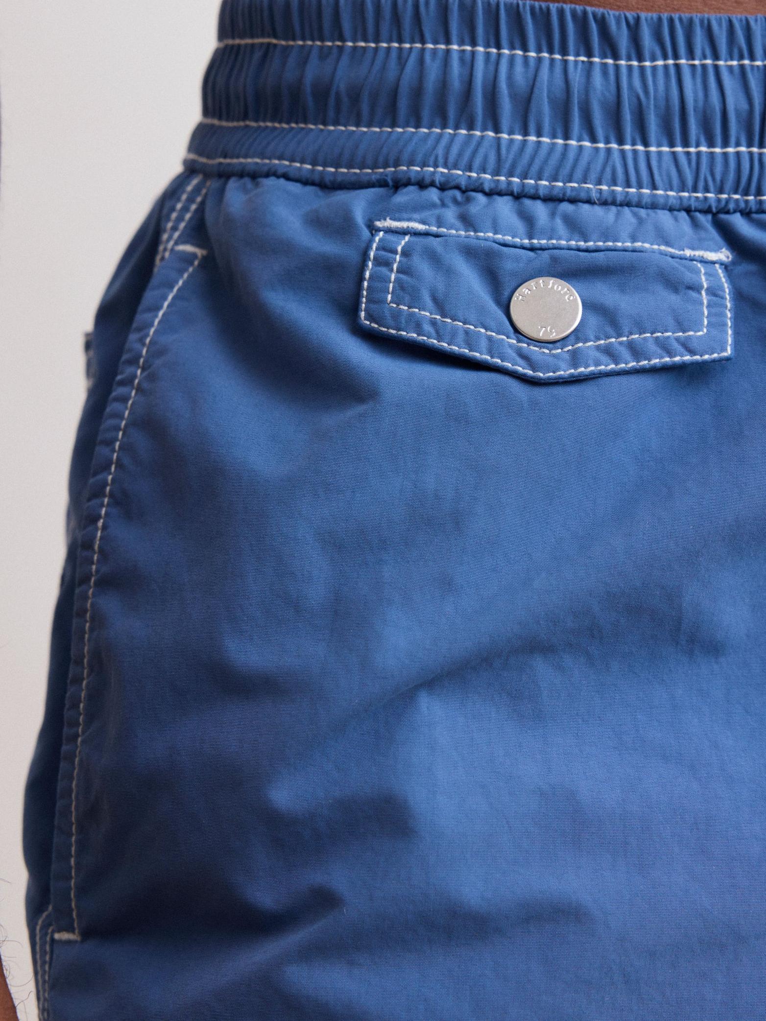 Loose Casual Comfortable Breathable Blue Swim Trunks