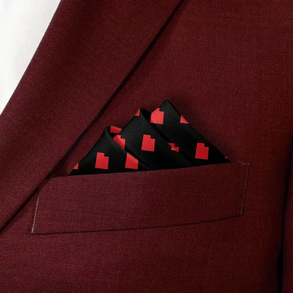 Neat Minimal Suit Pocket Square