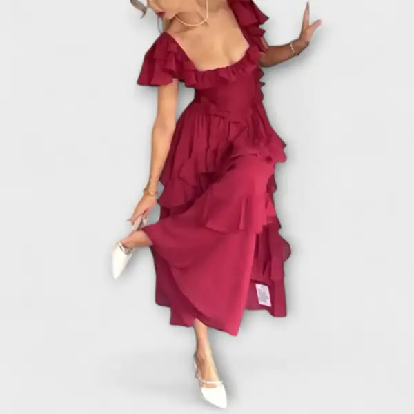 Ruffle Everyday Casual Dress