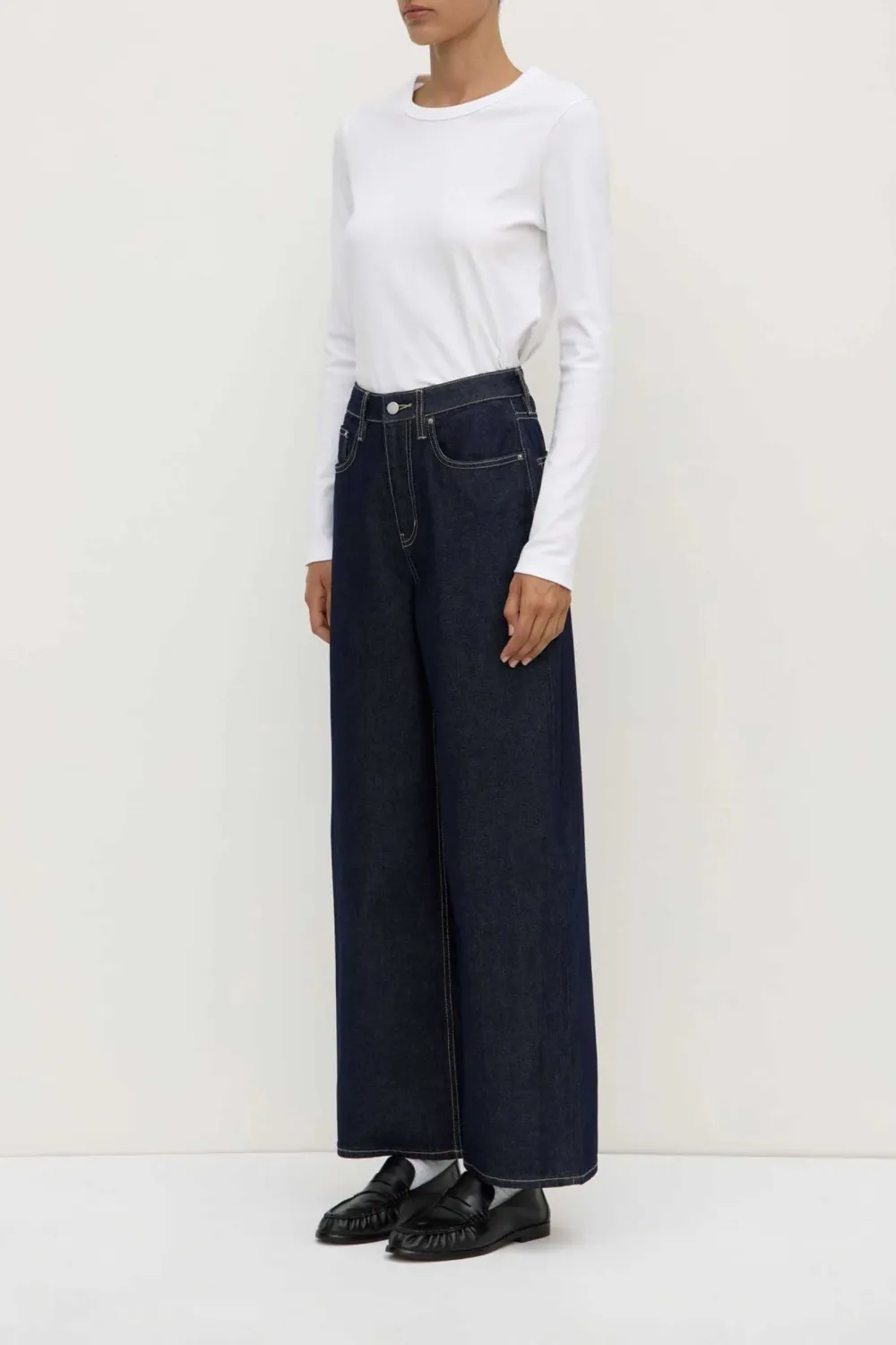 Cotton Five Pocket Jeans