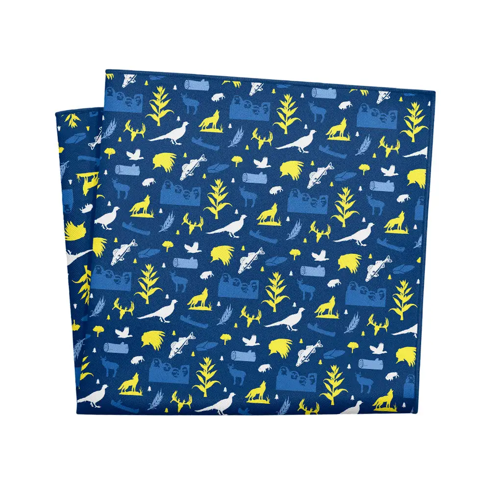 Neat Coordinated Suit Pocket Square
