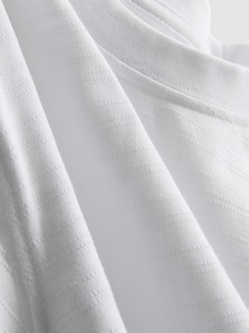 1-9yrs | Pure Cotton Stripe Textured T-Shirt detail 2