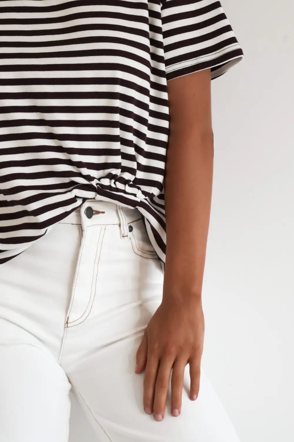 Striped Street Design Casual Tee