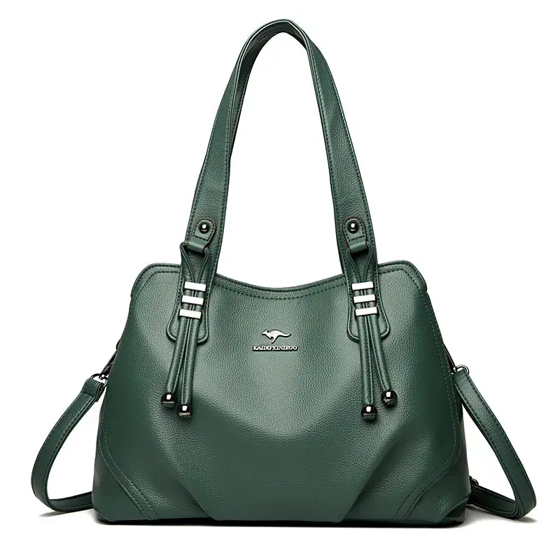 Modern Softness: Minimalist Soft Leather Handbag