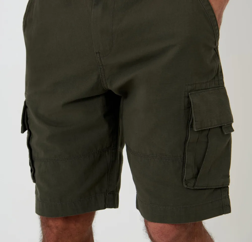 Forest Green Cargo Shorts