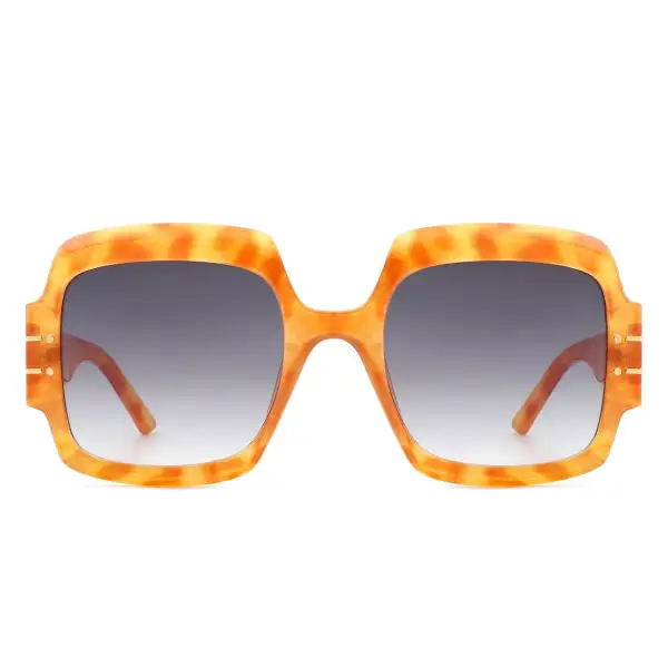 Jelly Square Flat Top Frame Sunglasses