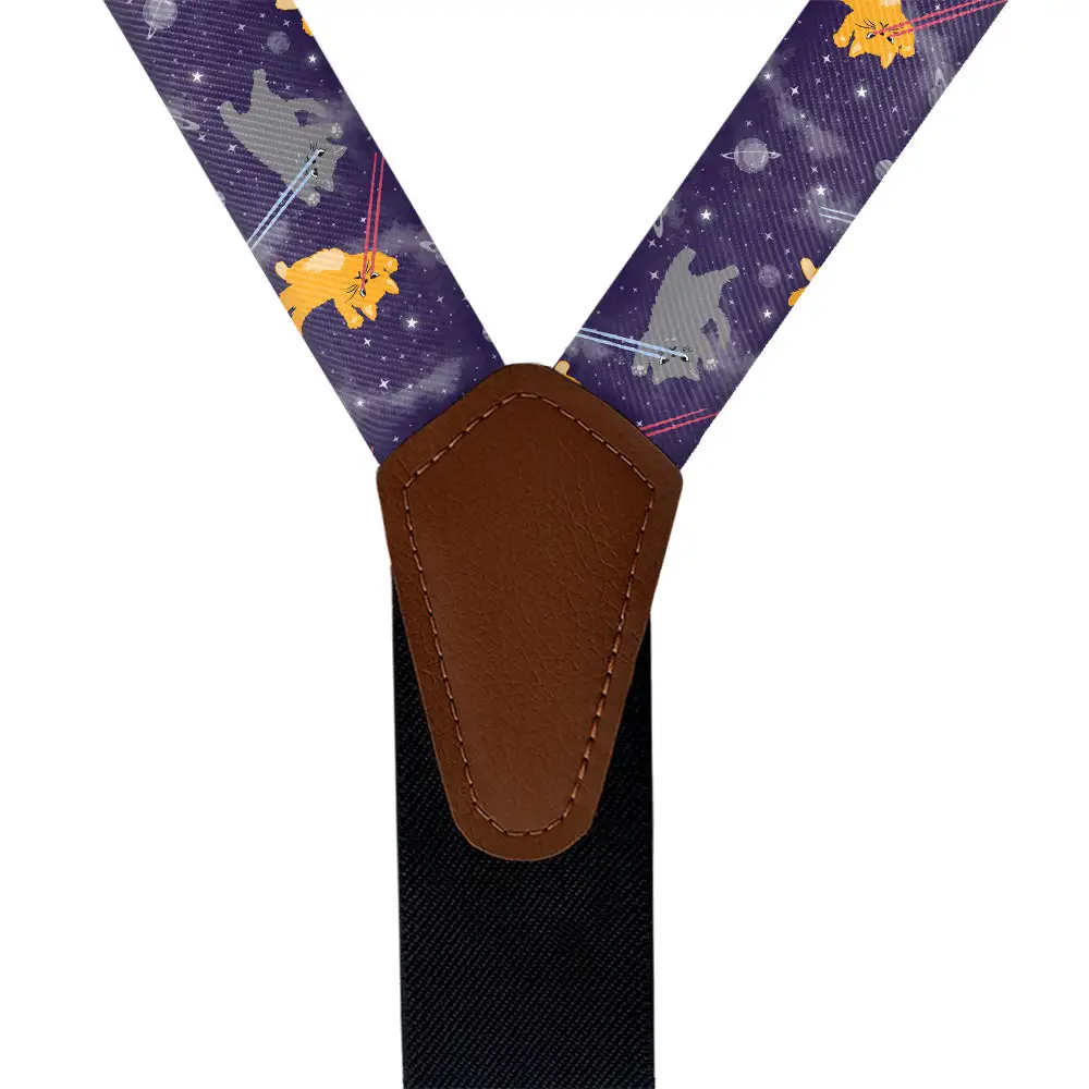 Laser Cats Theme Suspenders