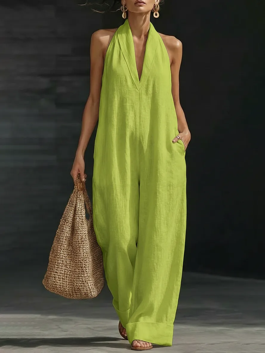 Flowy Strap Jumpsuit