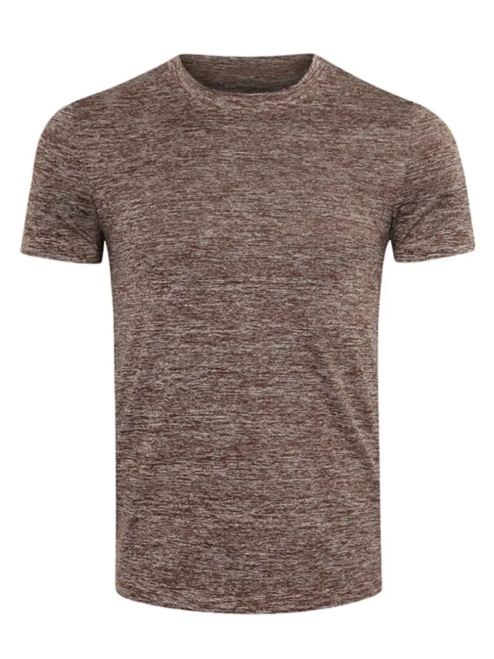 Button Detail Crew Neck Tee