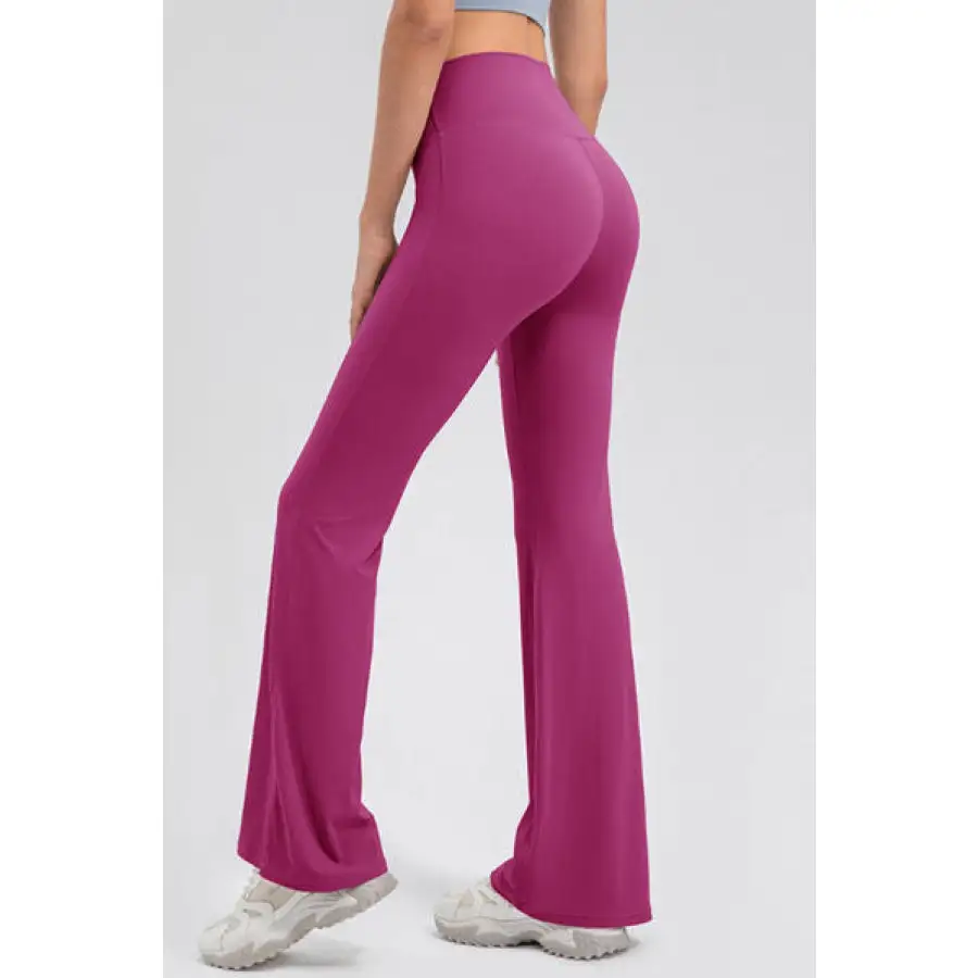 Classic High Waist Straight Active Pants