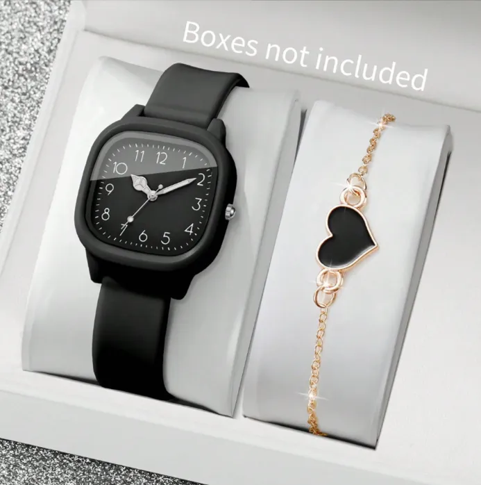 Hot Selling Women's Digital Watch, High Aesthetic Korean Style Light Luxury Fashion Sports Wrist Watch for Students