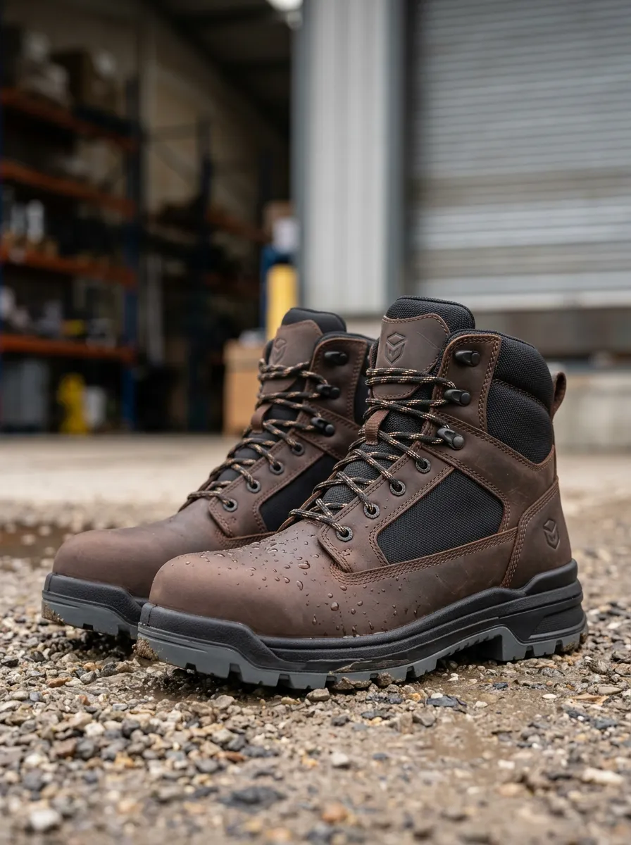 Essential Tactical Finish Men' Waterproof Work Boots