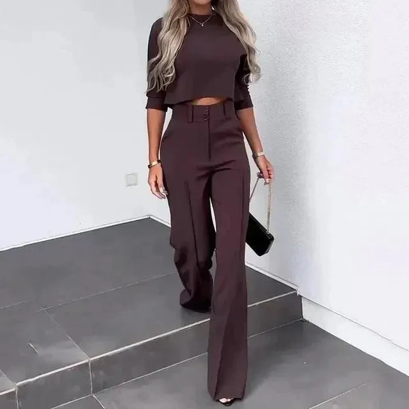 Modern Matching Top and Trousers