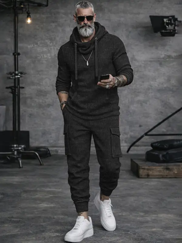 Cargo Knit Coordinated Set